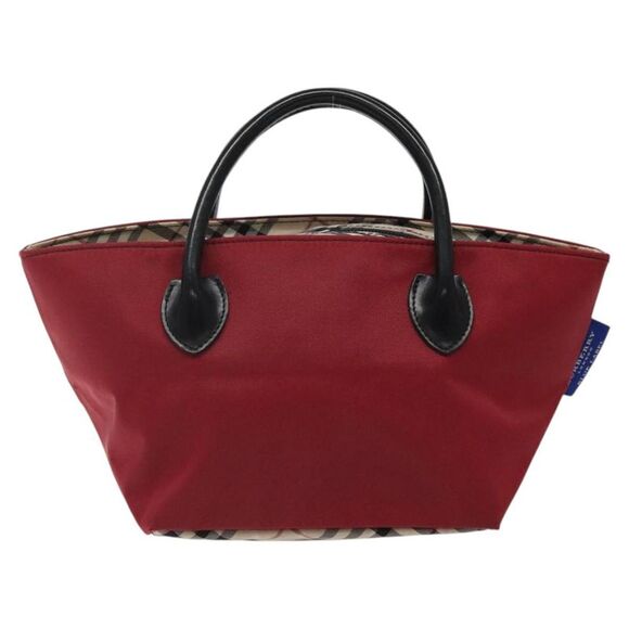 Burberry Blue Label Red Nylon Handbag (Pre-Owned) - Picture 1 of 16